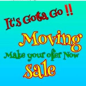Moving Sale